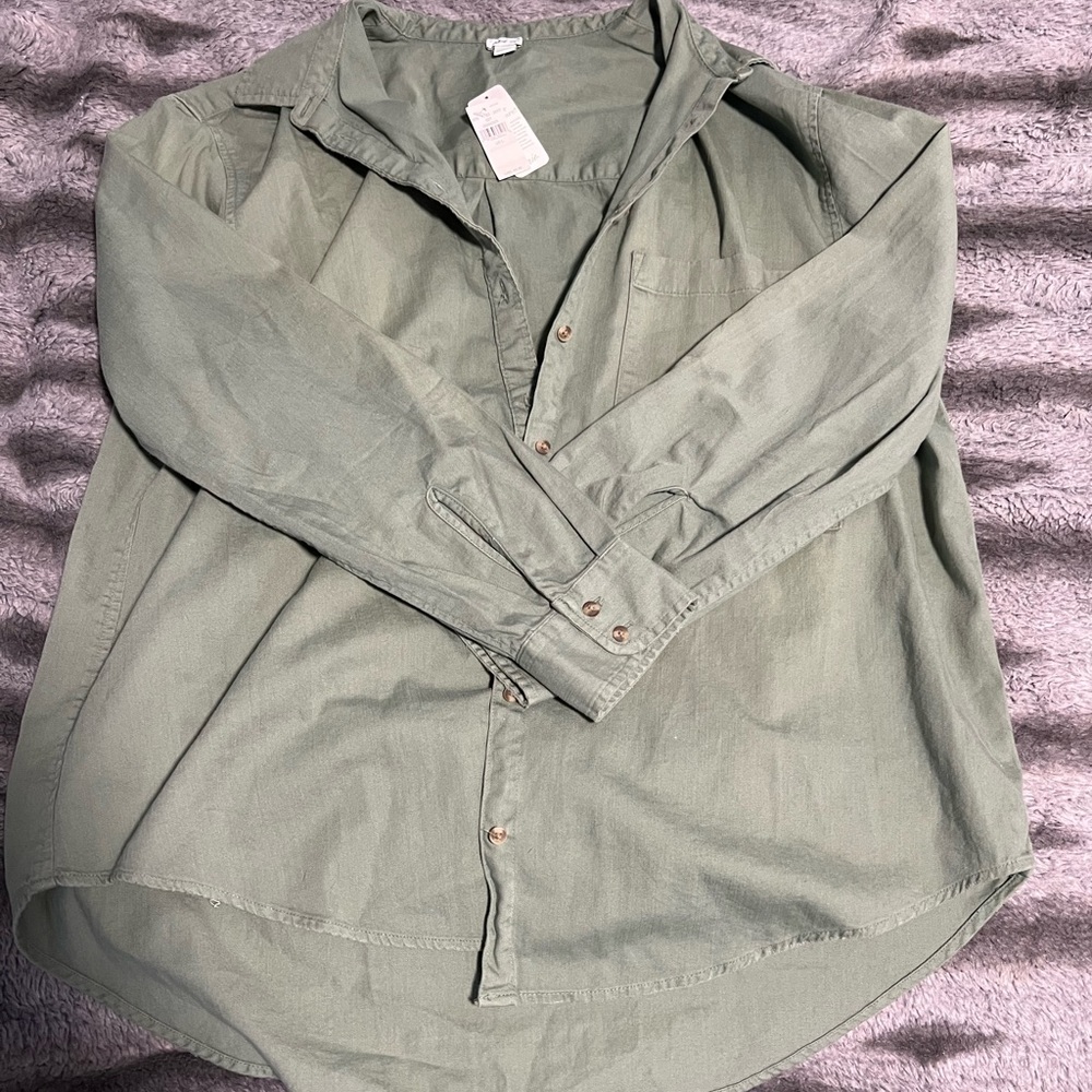 Aerie Button Up